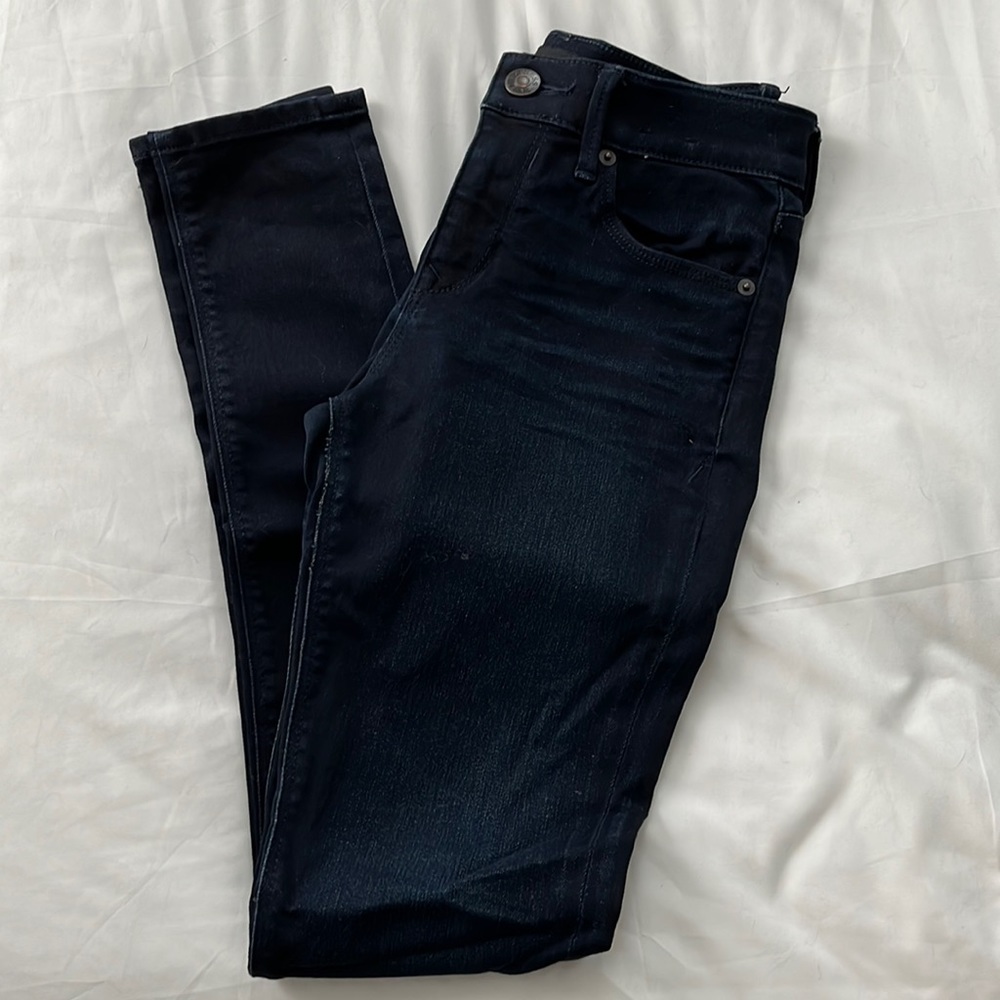 Express size 0 regular super soft jegging mid rise